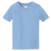 Port & Co Toddler Fan Favorite Tee, Light Blue, Front view