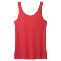 Port & Co Women's Beach Wash ® Garment Dyed Tank, Poppy, Back view