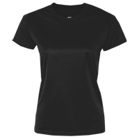 Port & Co Women's Performance Tee, Jet Black, Front view