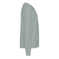 Port & Co Youth Long Sleeve Core Cotton Tee, Athletic Heather, Right Sleeve (Long) view