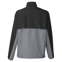 Puma Golf Men's 1st Mile Wind Jacket, Puma Black / Quiet Shade, Back view