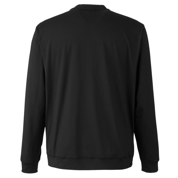 Puma Golf Men's Cloudspun Crewneck Sweatshirt, Puma Black, Back view