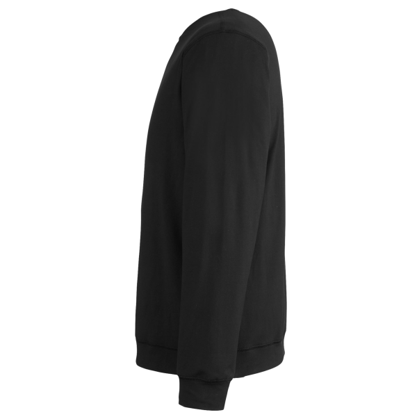Puma Golf Men's Cloudspun Crewneck Sweatshirt, Puma Black, Left Sleeve view