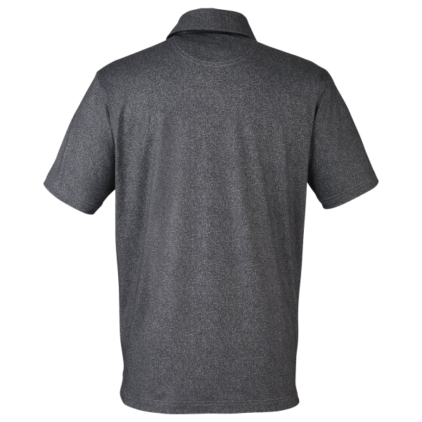 Puma Golf Men's Cloudspun Primary Polo, Puma Black, Back view