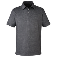 Puma Golf Men's Cloudspun Primary Polo, Puma Black, Front view
