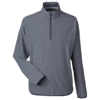 Puma Golf Men's Coastal Woven Quarter-Zip Pullover, Navy Blazer Heather, Front view