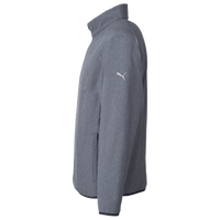 Puma Golf Men's Coastal Woven Quarter-Zip Pullover, Navy Blazer Heather, Left Sleeve view