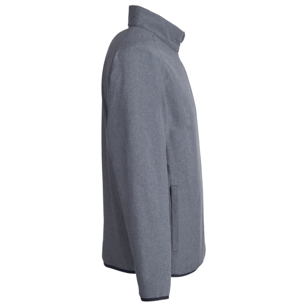 Puma Golf Men's Coastal Woven Quarter-Zip Pullover, Navy Blazer Heather, Right Sleeve view