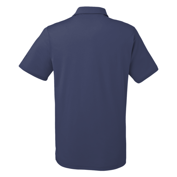 Puma Golf Men's Fusion Polo, Peacoat, Back view