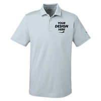 Puma Golf Men's Fusion Polo, Quarry, Front view, Mockup