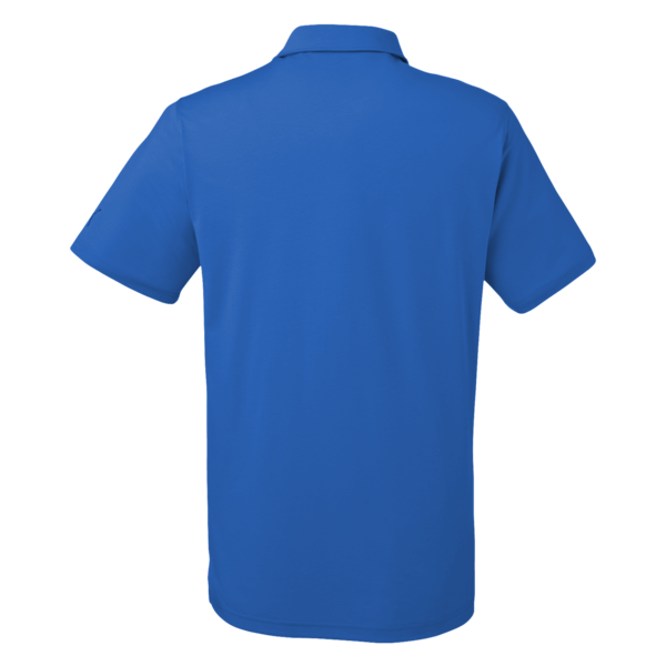 Puma Golf Men's Fusion Polo, Surf The Web, Back view