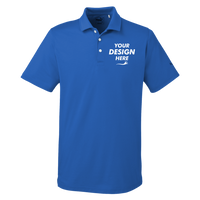 Puma Golf Men's Fusion Polo, Surf The Web, Front view, Mockup