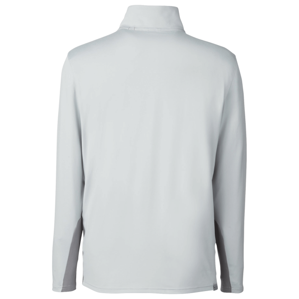 Puma Golf Men's Gamer Golf Quarter-Zip Pullover, High Rise, Back view
