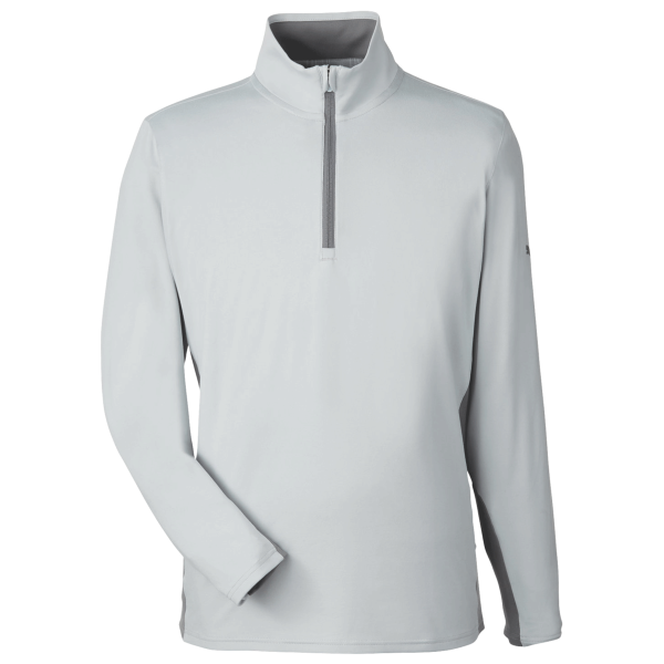 Puma Golf Men's Gamer Golf Quarter-Zip Pullover, High Rise, Front view