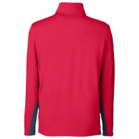 Puma Golf Men's Gamer Golf Quarter-Zip Pullover, Ski Patrol, Back view