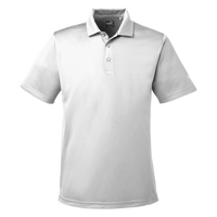 Puma Golf Men's Icon Golf Polo, Bright White / Bright White, Front view