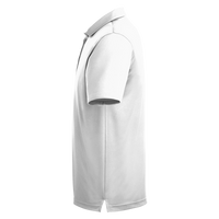 Puma Golf Men's Icon Golf Polo, Bright White / Bright White, Left Sleeve view