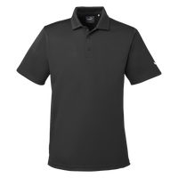 Puma Golf Men's Icon Golf Polo, Puma Black / Puma Black, Front view