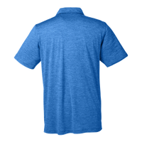Puma Golf Men's Icon Heather Polo, Lapis Blue, Back view