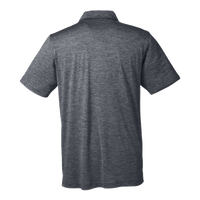 Puma Golf Men's Icon Heather Polo, Puma Black, Back view
