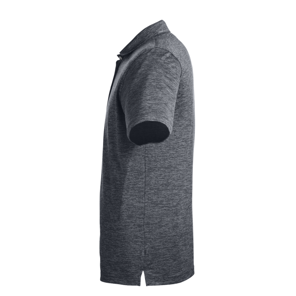 Puma Golf Men's Icon Heather Polo, Puma Black, Left Sleeve view