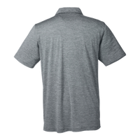 Puma Golf Men's Icon Heather Polo, Quiet Shade, Back view