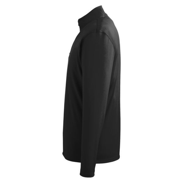 Puma Golf Men's Icon Quarter-Zip Pullover, Puma Black, Left Sleeve view