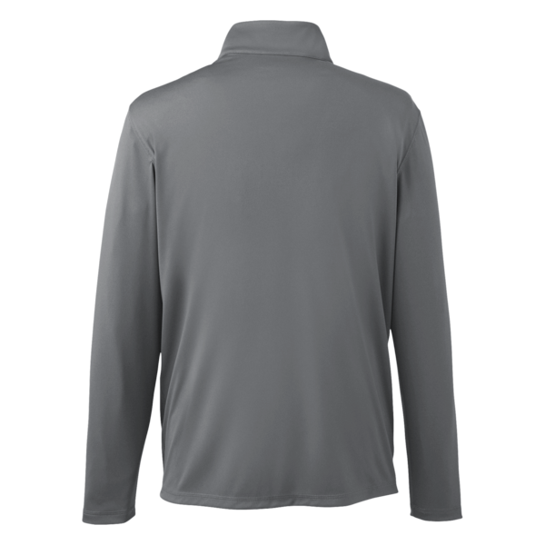 Puma Golf Men's Icon Quarter-Zip Pullover, Quiet Shade, Back view