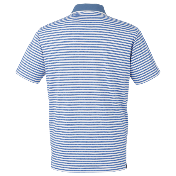 Puma Golf Men's Mattr Feeder Polo, Lake Blue, Back view
