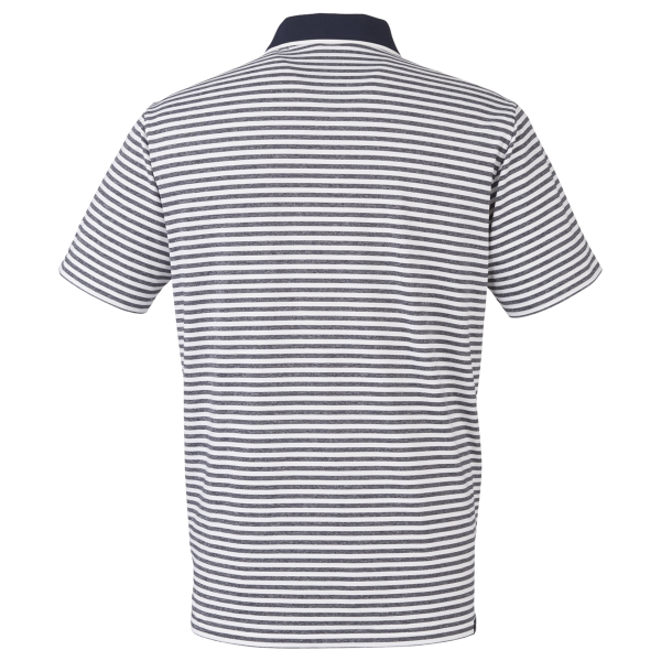 Puma Golf Men's Mattr Feeder Polo, Navy Blazer, Back view