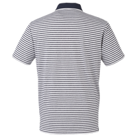 Puma Golf Men's Mattr Feeder Polo, Navy Blazer, Back view