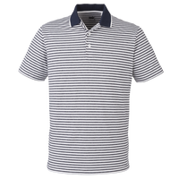Puma Golf Men's Mattr Feeder Polo, Navy Blazer, Front view