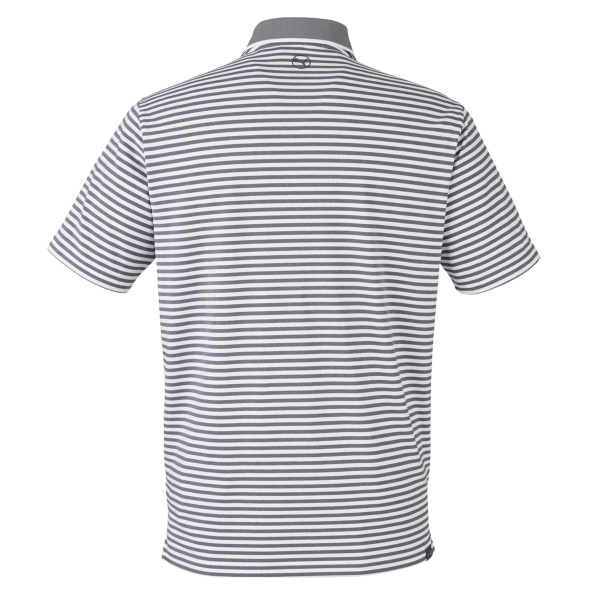 Puma Golf Men's Mattr Feeder Polo, Quiet Shade, Back view