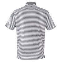 Puma Golf Men's Mattr Feeder Polo, Quiet Shade, Back view