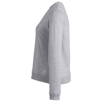 Puma Golf Women's Cloudspun Crewneck Sweatshirt, Light Grey Heather, Left Sleeve view