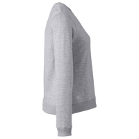 Puma Golf Women's Cloudspun Crewneck Sweatshirt, Light Grey Heather, Right Sleeve view