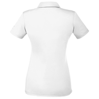 Puma Golf Women's Fusion Polo, Bright White, Back view