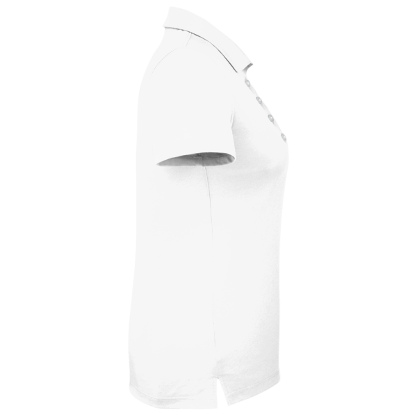 Puma Golf Women's Fusion Polo, Bright White, Right Sleeve view