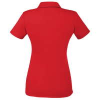 Puma Golf Women's Fusion Polo, High Risk Red, Back view