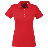 Puma Golf Women's Fusion Polo, High Risk Red, Front view