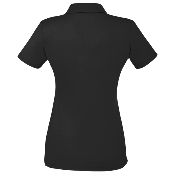 Puma Golf Women's Fusion Polo, Puma Black, Back view