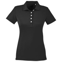 Puma Golf Women's Fusion Polo, Puma Black, Front view