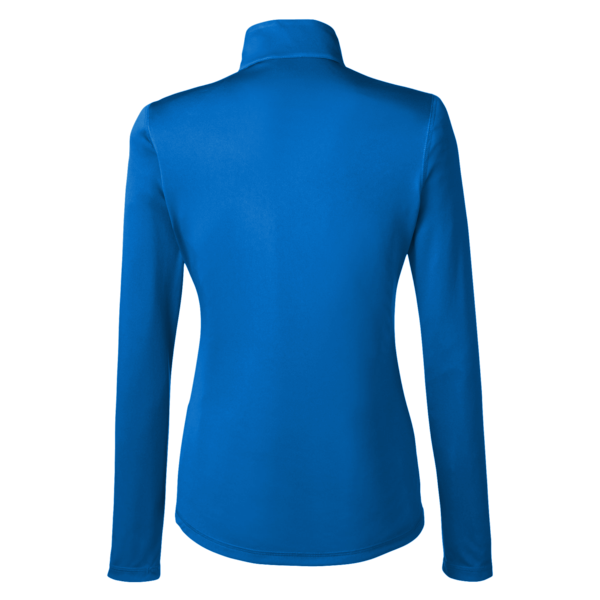 Puma Golf Women's Icon Full-Zip Jacket, Lapis Blue, Back view