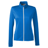 Puma Golf Women's Icon Full-Zip Jacket, Lapis Blue, Front view