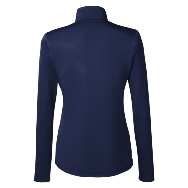 Puma Golf Women's Icon Full-Zip Jacket, Peacoat, Back view