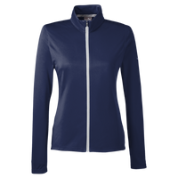 Puma Golf Women's Icon Full-Zip Jacket, Peacoat, Front view