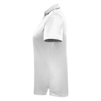 Puma Golf Women's Icon Golf Polo, Bright White, Left Sleeve view