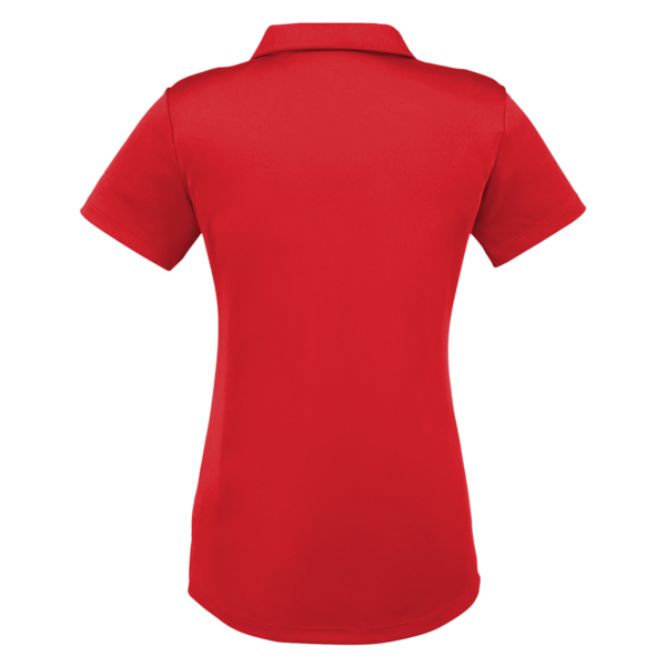 Puma Golf Women's Icon Golf Polo, High Risk Red, Back view
