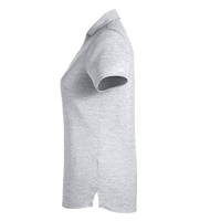 Puma Golf Women's Icon Heather Polo, Bright White, Left Sleeve view