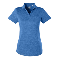 Puma Golf Women's Icon Heather Polo, Lapis Blue, Front view